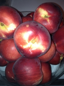 White flesh nectarines-so sweet and dainty on your palette